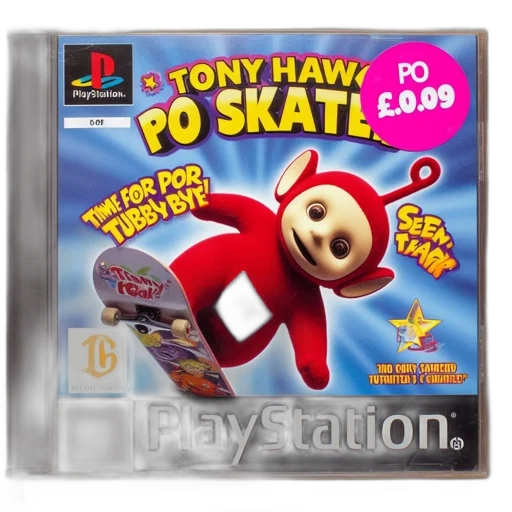 concept art, 3d render, vintage, playstation transparent PNG cut-out