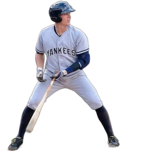 baseball, player, yankees, uniform transparent PNG cut-out