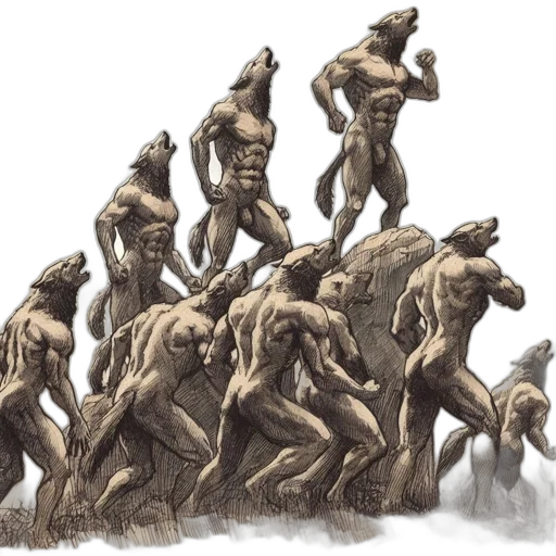 concept art, fantasy art, photorealistic, 3d render transparent PNG cut-out