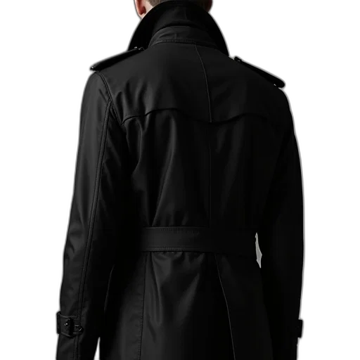 jacket, staff, umbrella, cyberpunk transparent PNG cut-out