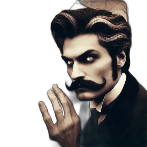 face, mask, staff, pixel art transparent PNG cut-out
