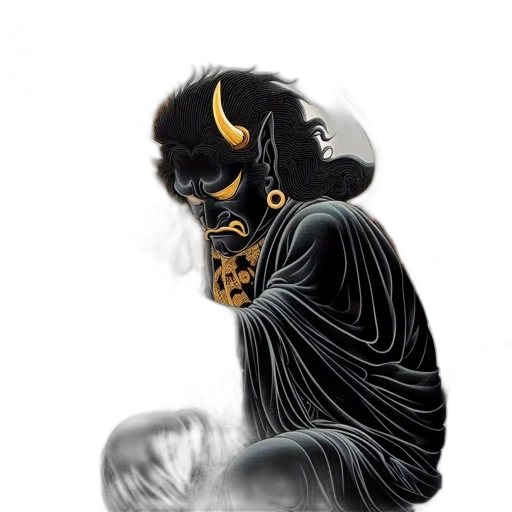 mask, creature, fantasy art, concept art transparent PNG cut-out