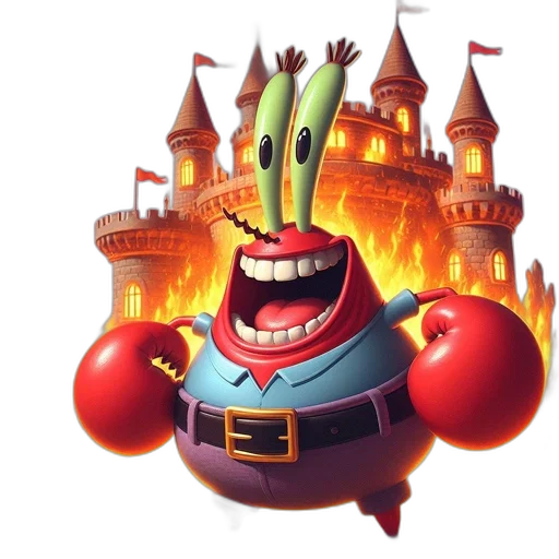 crown, creature, robot, animal transparent PNG cut-out