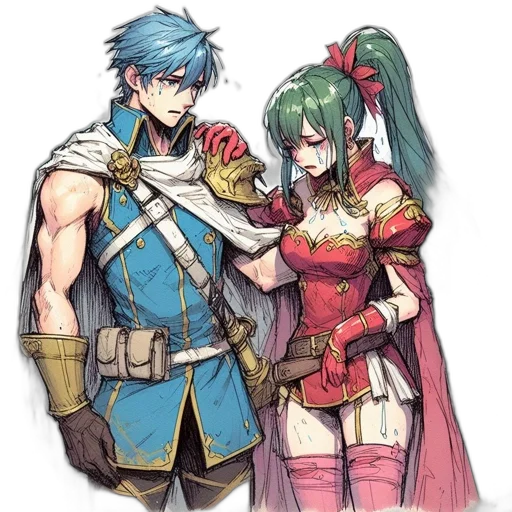 sword, weapon, dress, mask transparent PNG cut-out