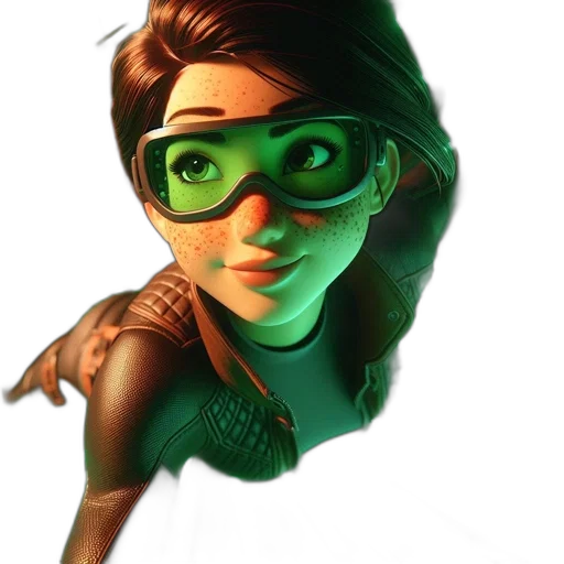 face, mask, staff, creature transparent PNG cut-out