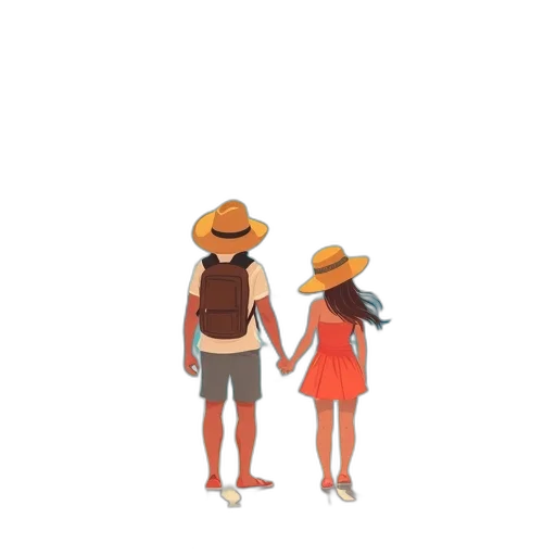 hat, umbrella, concept art, pixel art transparent PNG cut-out