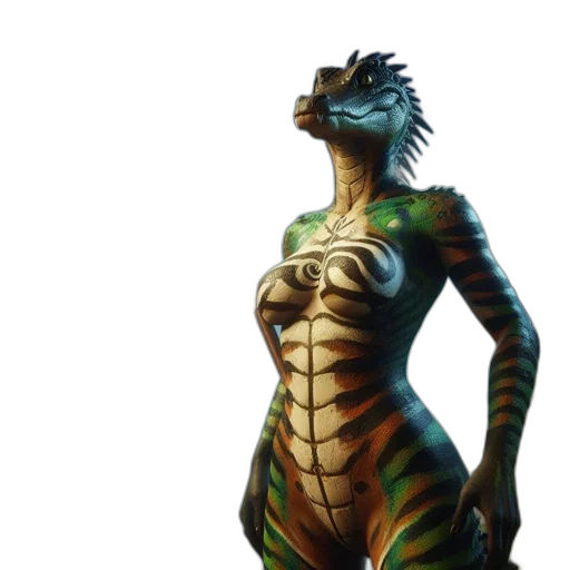 dragon, creature, animal, dress transparent PNG cut-out