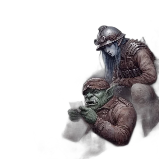 creature, mask, concept art, fantasy art transparent PNG cut-out