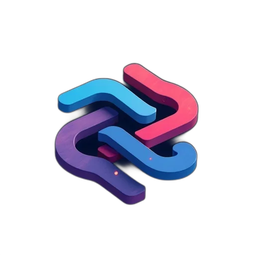 jewelry, 3d render, vaporwave, pixel art transparent PNG cut-out
