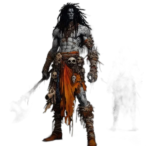 staff, creature, concept art, fantasy art transparent PNG cut-out