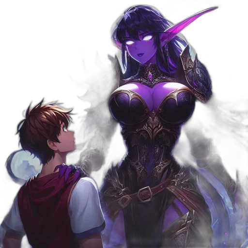 fantasy art, concept art, comic book art, pixel art transparent PNG cut-out