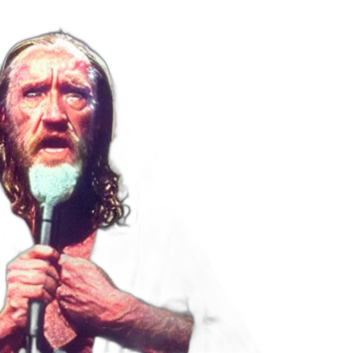 face, creature, staff, richard transparent PNG cut-out