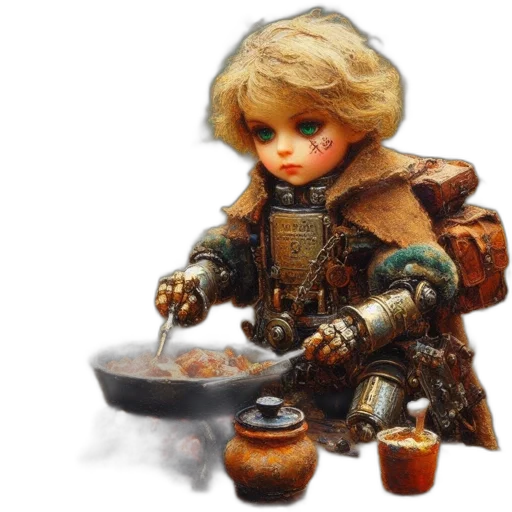 food, fantasy art, concept art, 3d render transparent PNG cut-out