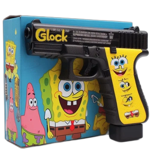 weapon, image, shows, glock transparent PNG cut-out