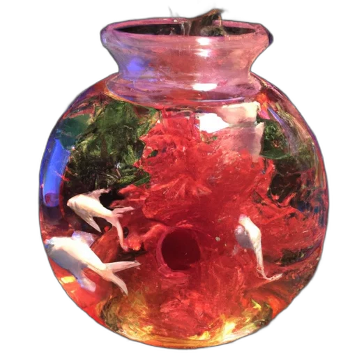bottle, dragon, 3d render, fire transparent PNG cut-out