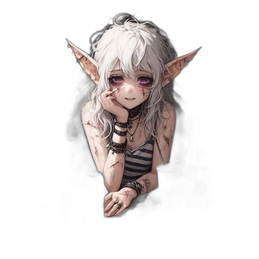 creature, dragon, face, staff transparent PNG cut-out