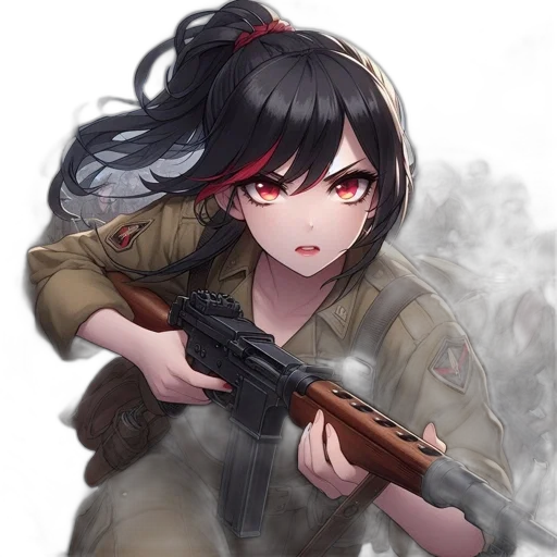 weapon, staff, face, animal transparent PNG cut-out