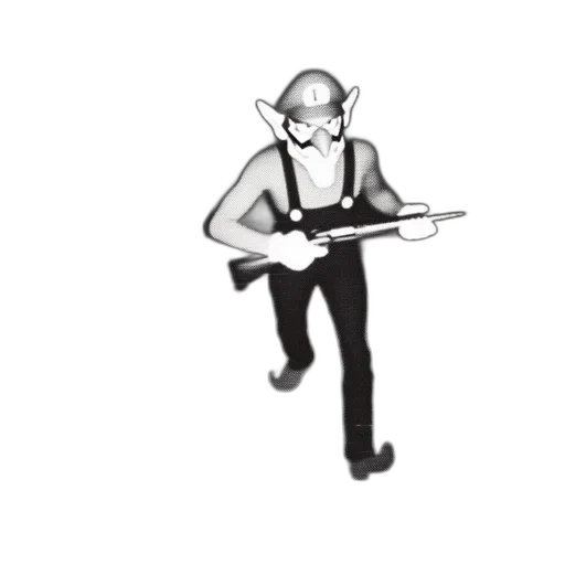 staff, robot, cartoon, concept art transparent PNG cut-out