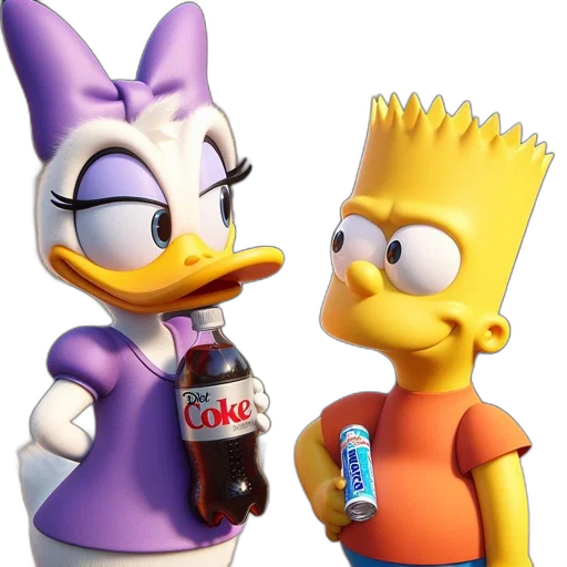 bottle, food, 3d render, cartoon transparent PNG cut-out