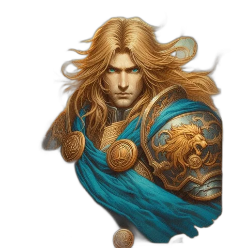 hair, face, fantasy art, concept art transparent PNG cut-out