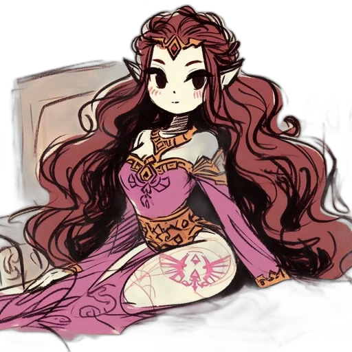 dress, crown, concept art, fantasy art transparent PNG cut-out
