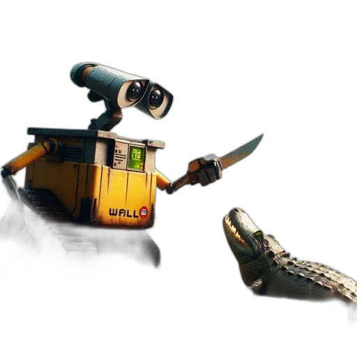robot, weapon, animal, creature transparent PNG cut-out