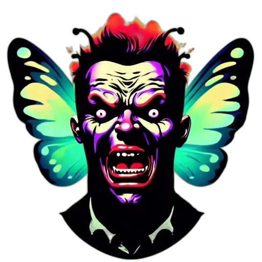 creature, face, mask, concept art transparent PNG cut-out