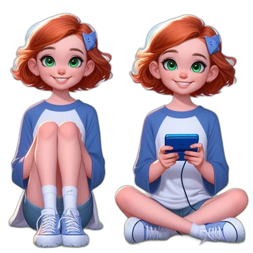 dress, concept art, cartoon, 3d render transparent PNG cut-out