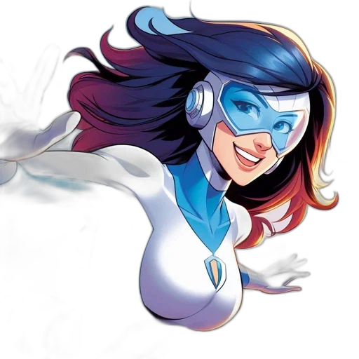 mask, comic book art, concept art, cartoon transparent PNG cut-out