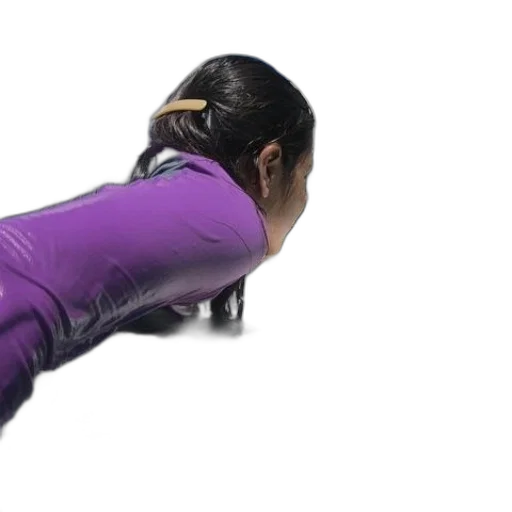 staff, weapon, hair, jacket transparent PNG cut-out