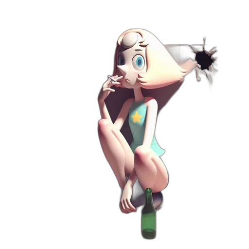 robot, staff, creature, weapon transparent PNG cut-out
