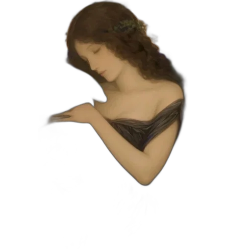 dress, face, hair, jewelry transparent PNG cut-out