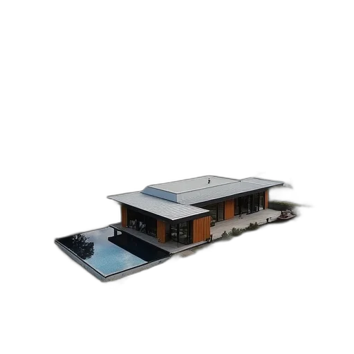building, 3d render, concept art, photorealistic transparent PNG cut-out
