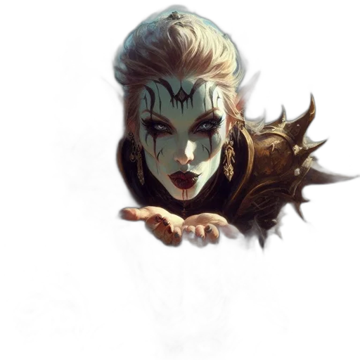 face, dragon, mask, creature transparent PNG cut-out