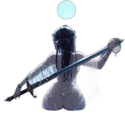 staff, sword, weapon, robot transparent PNG cut-out