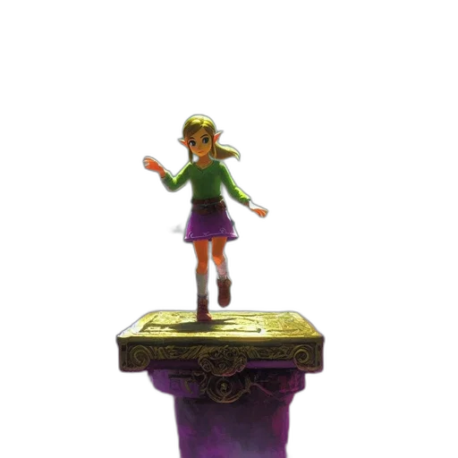 crown, bottle, dress, staff transparent PNG cut-out