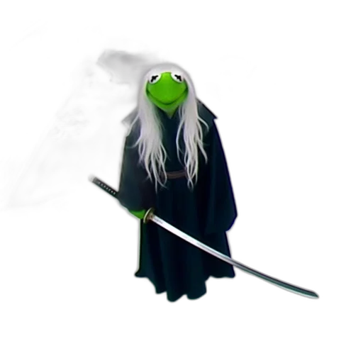 dragon, staff, sword, creature transparent PNG cut-out