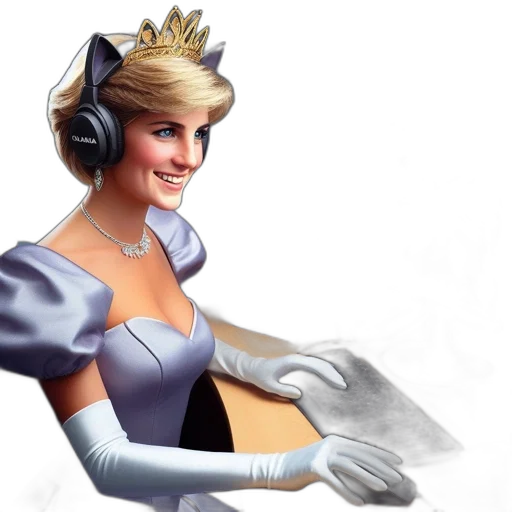 crown, staff, jewelry, concept art transparent PNG cut-out