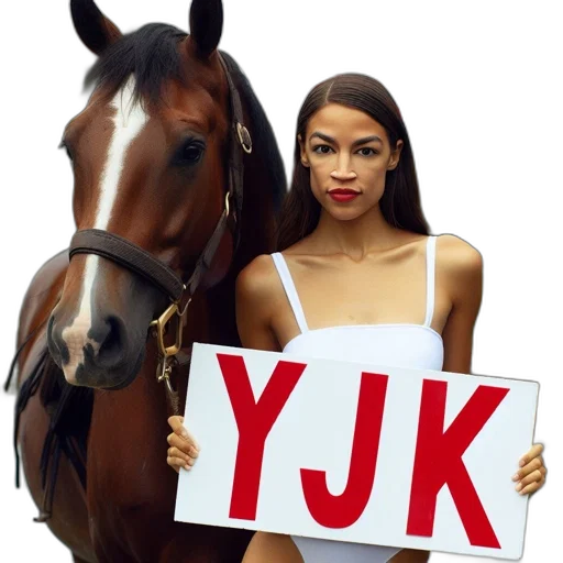 woman, beside, brown, horse transparent PNG cut-out