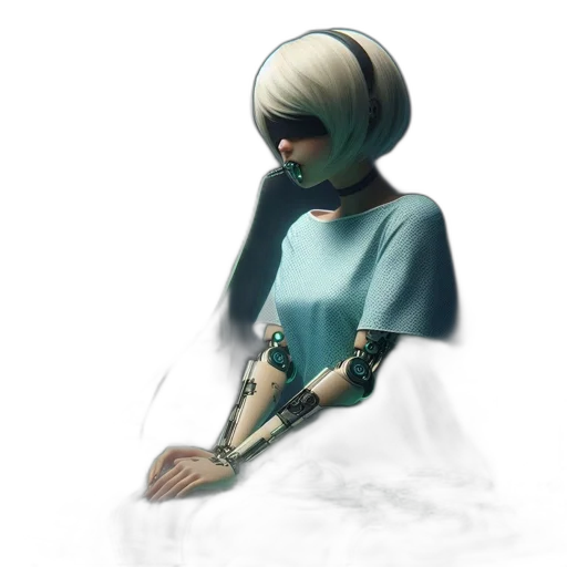 robot, mask, dress, jewelry transparent PNG cut-out