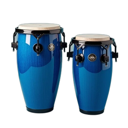 3d render, blue, tamong, bongos transparent PNG cut-out