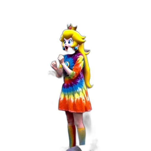 dress, staff, mask, creature transparent PNG cut-out
