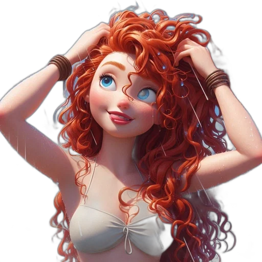 dress, crown, jewelry, hair transparent PNG cut-out