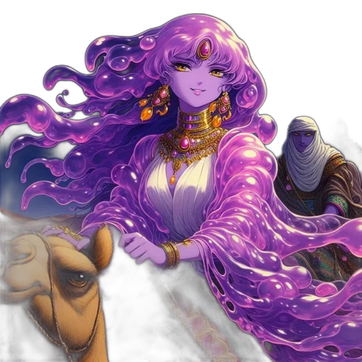fantasy art, concept art, anime, pixel art transparent PNG cut-out