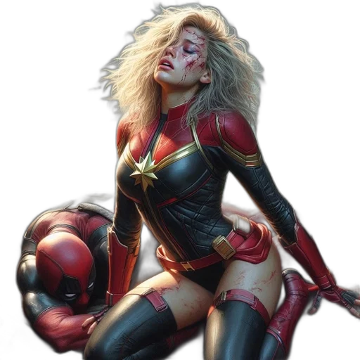 comic book art, concept art, fantasy art, photorealistic transparent PNG cut-out