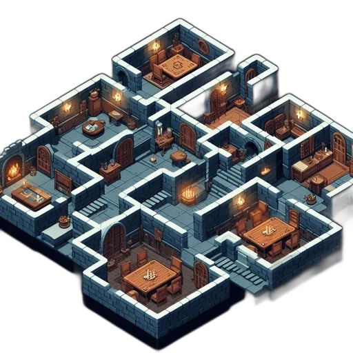 furniture, building, weapon, concept art transparent PNG cut-out