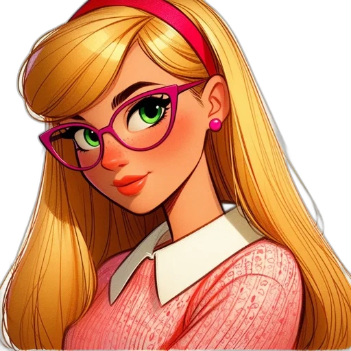 staff, face, jewelry, dress transparent PNG cut-out
