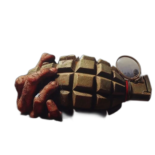 weapon, food, mask, jacket transparent PNG cut-out