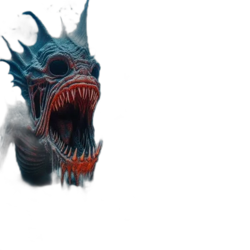 dragon, creature, mask, animal transparent PNG cut-out
