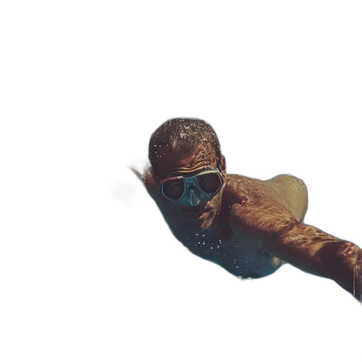 creature, mask, staff, hair transparent PNG cut-out